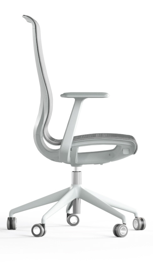 NARBUTAS Furniture D-Chair Task Office Сhair Side