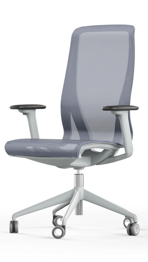 D-Chair Task Office Grey Frame Сhair