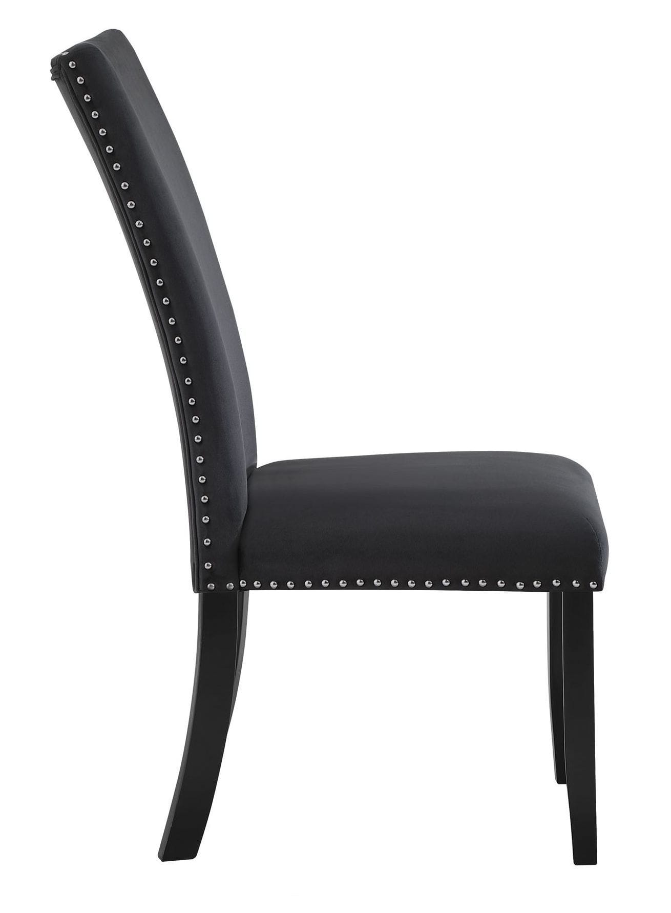 D03 Velvet Fabric Dining Chair