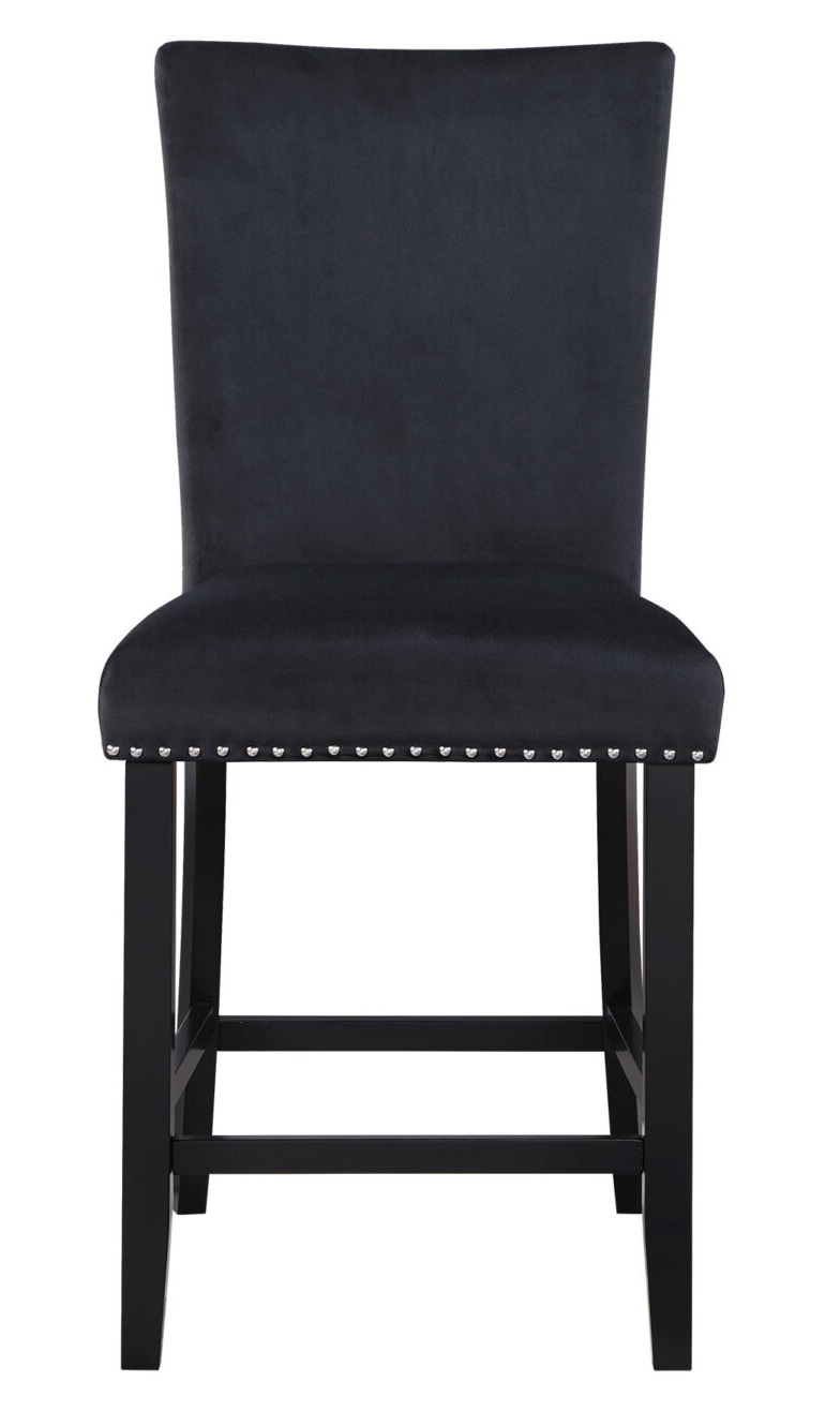 D04 Faux Marble Square Bar Dining Set with D04 Barstools
