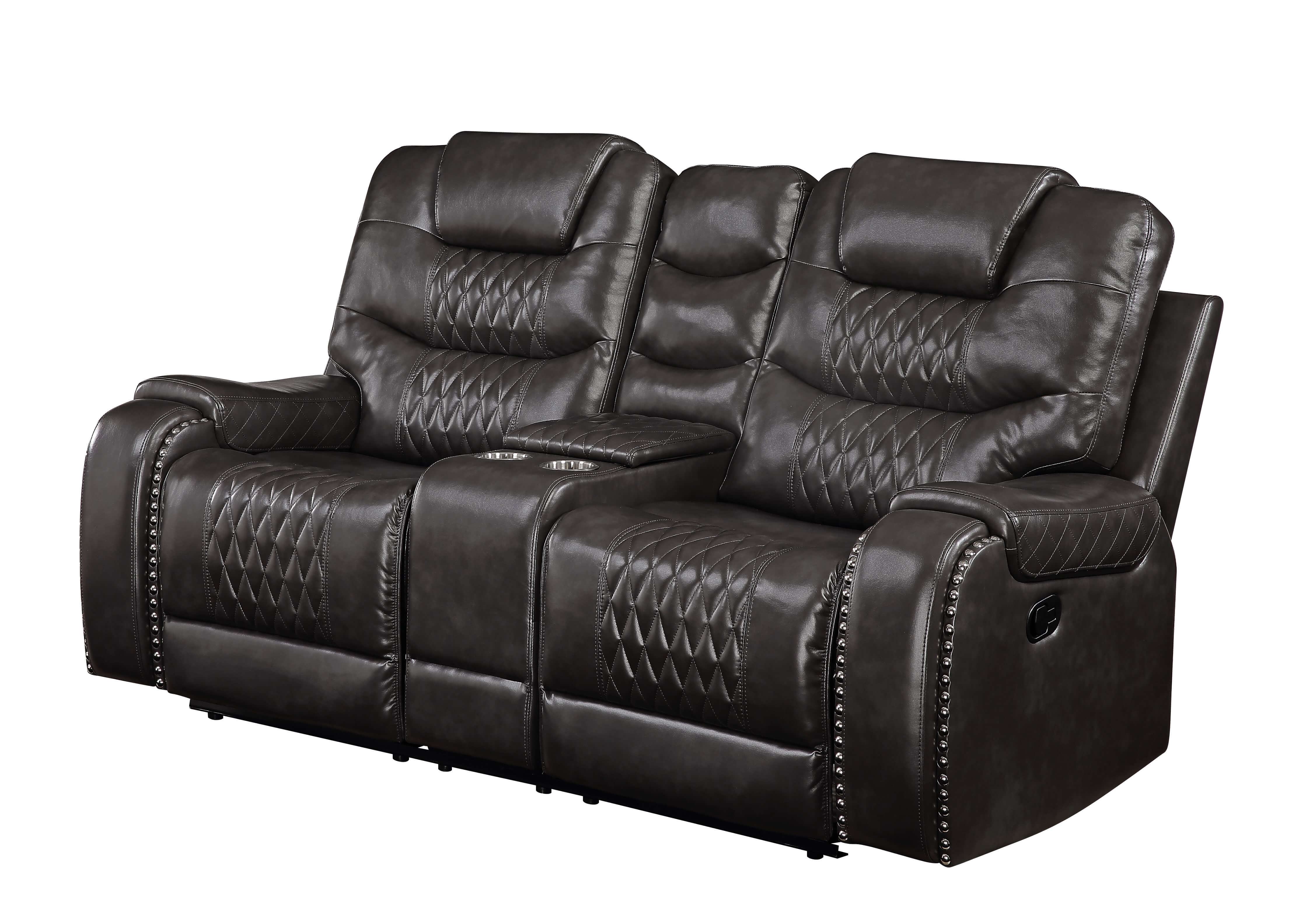 Braylon PU Reclining Living Room Set