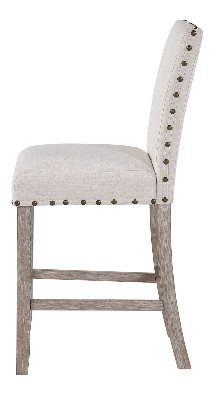 D1622 Fabric/Wood Bar Stool
