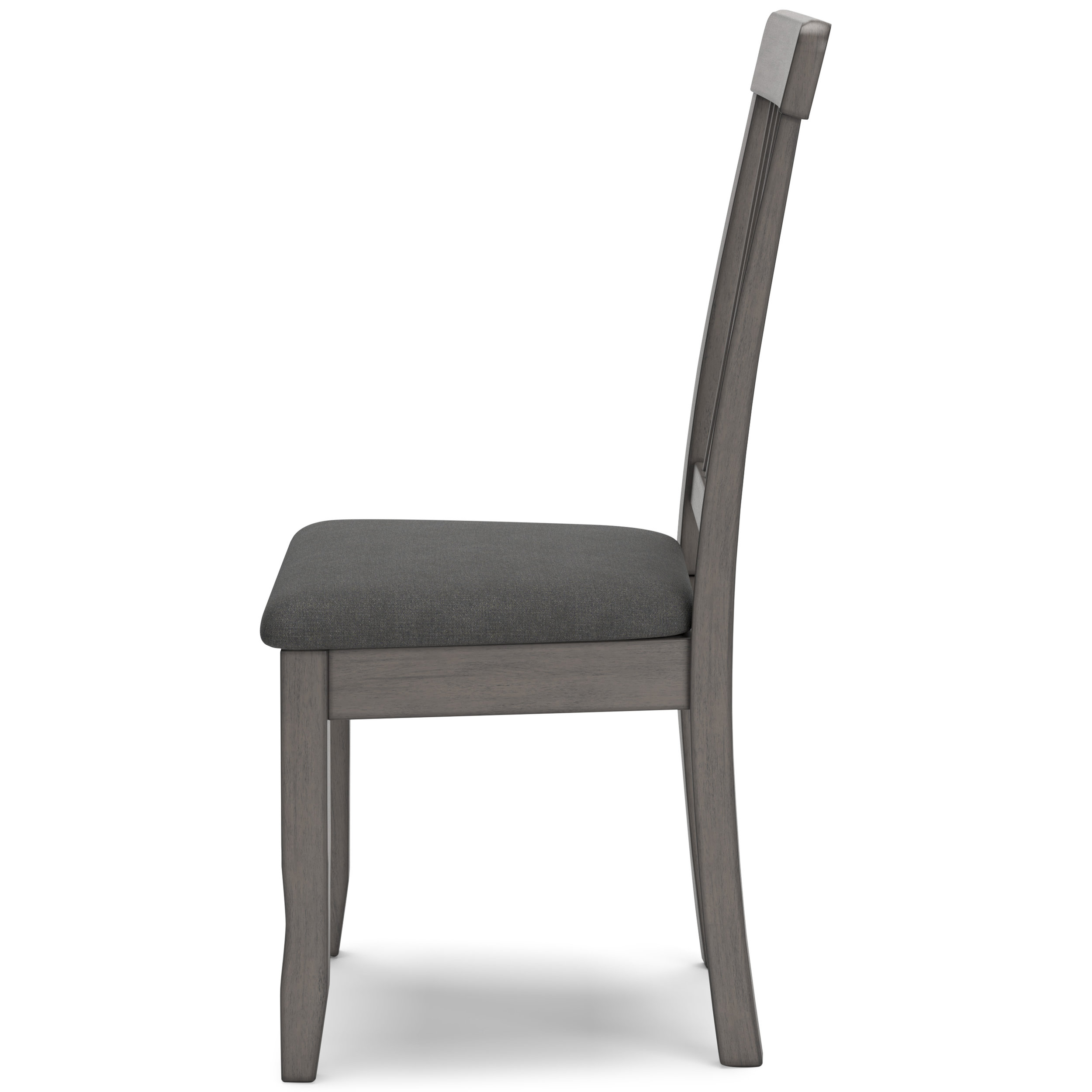 Shullden Modern Spindle-Back Dining Side Chair | Gray Finish