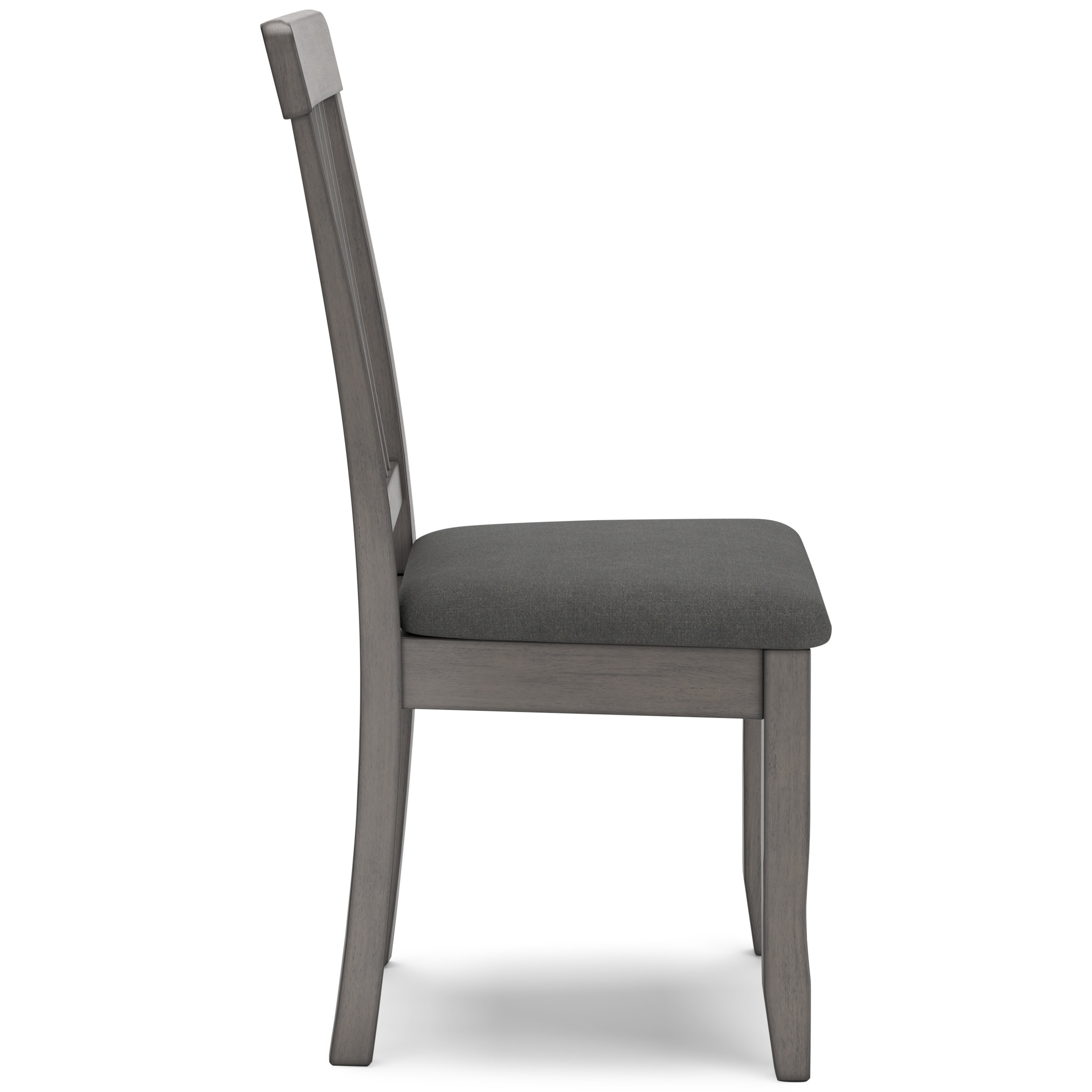 Shullden Modern Spindle-Back Dining Side Chair | Gray Finish