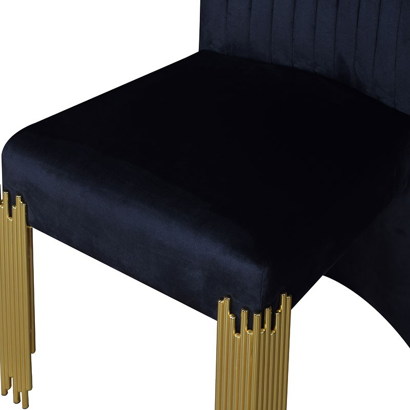 SM Empire Ladderback Fabric Dining Chair