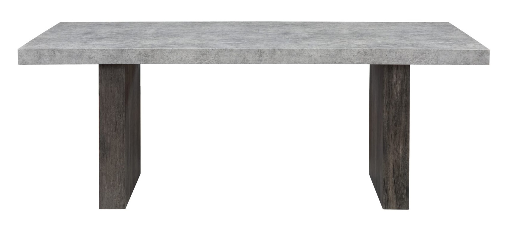 D2410 Faux Marble Rectangular Dining Room Set with D86 Chairs