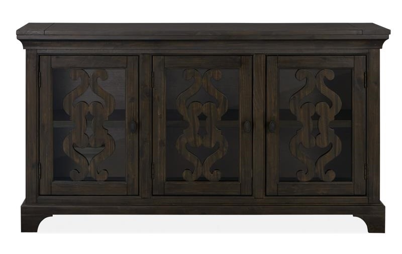 SM Bellamy Wood Server w/3 Doors