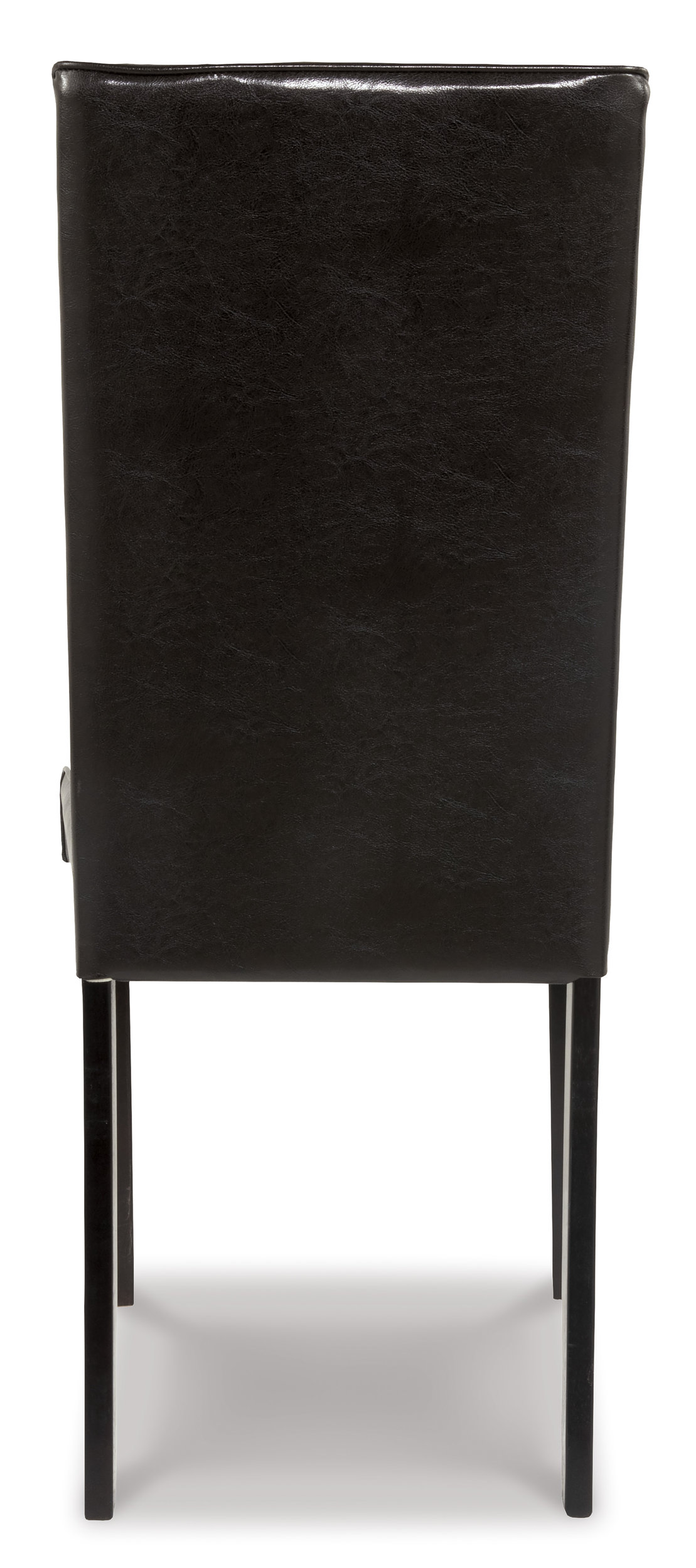 Kimonte Modern Faux Leather Dining Side Chair | Espresso Finish