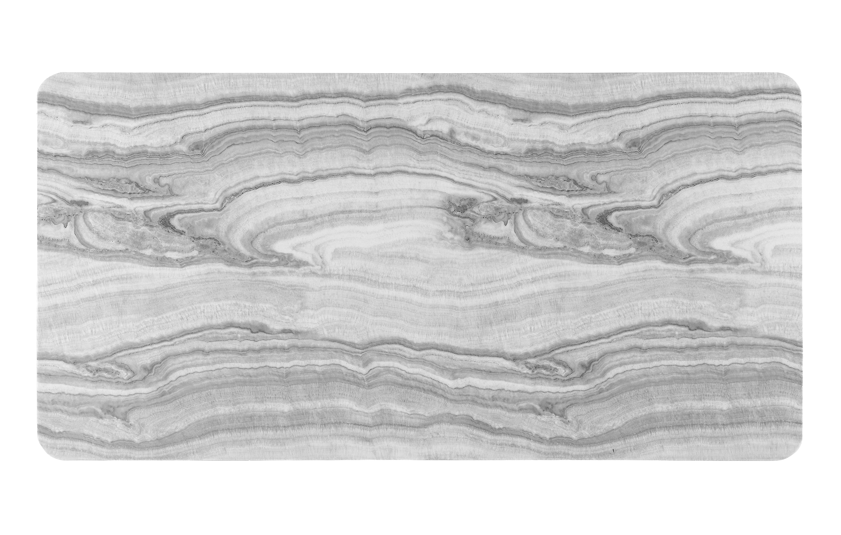 D2502 Faux Marble Rectangular Dining Table