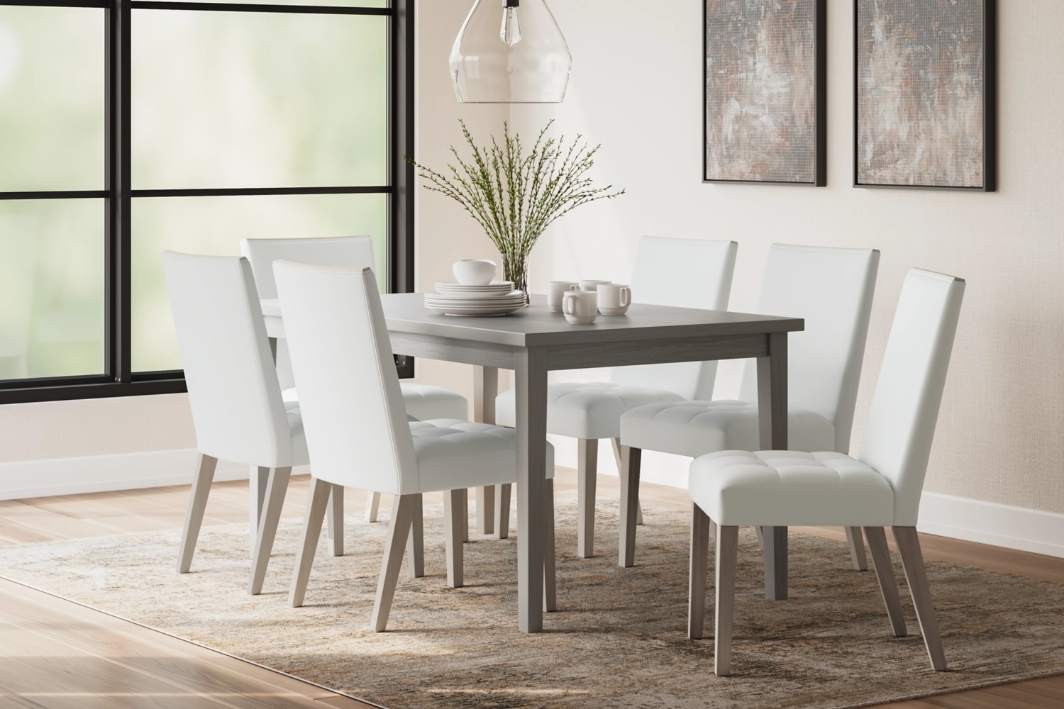 Parellen Rectangular Wood Dining Table
