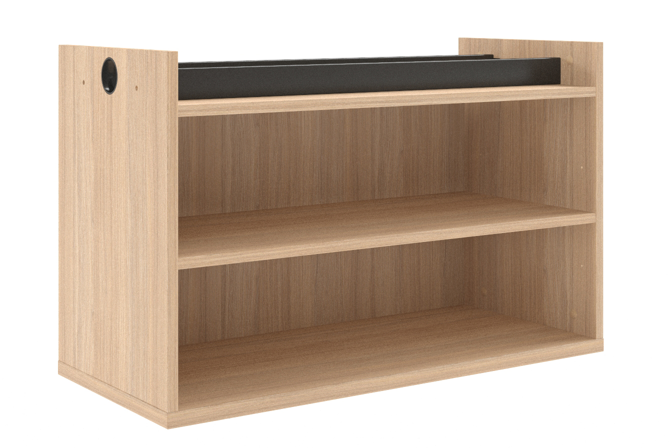 Kids Wooden Furniture Beech Toy Shelf for Preschool
