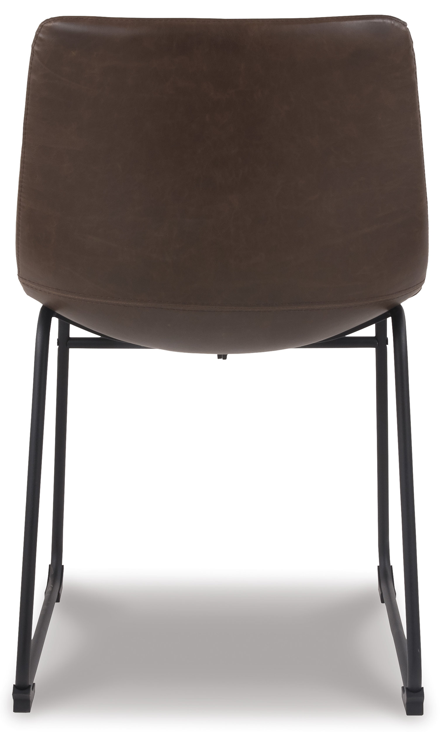 Centiar Mid-Century Dining Chair | Faux Leather & Metal