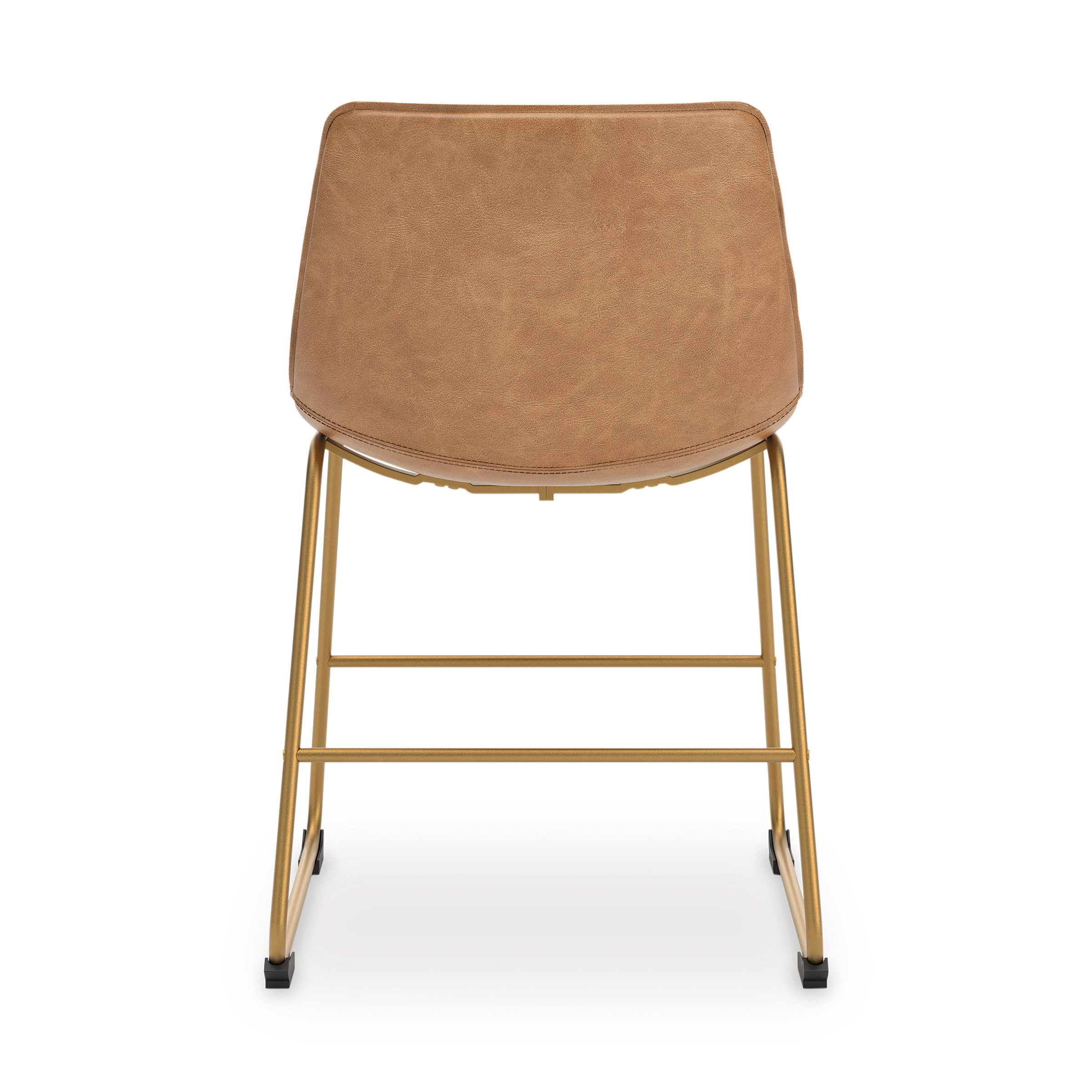 Ciabori Faux Leather Dining Chair | Retro Bucket Seat
