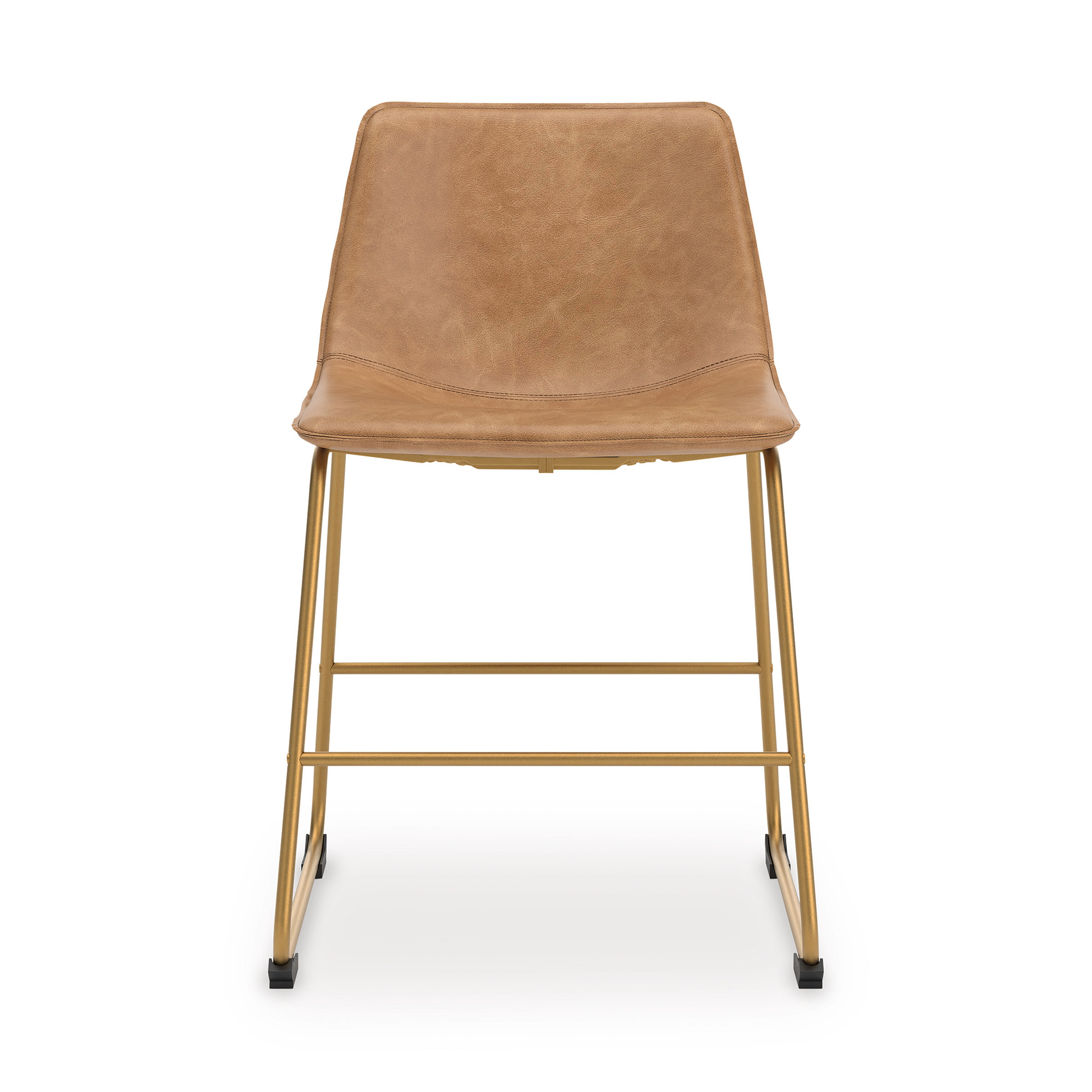 Ciabori Faux Leather Dining Chair | Retro Bucket Seat