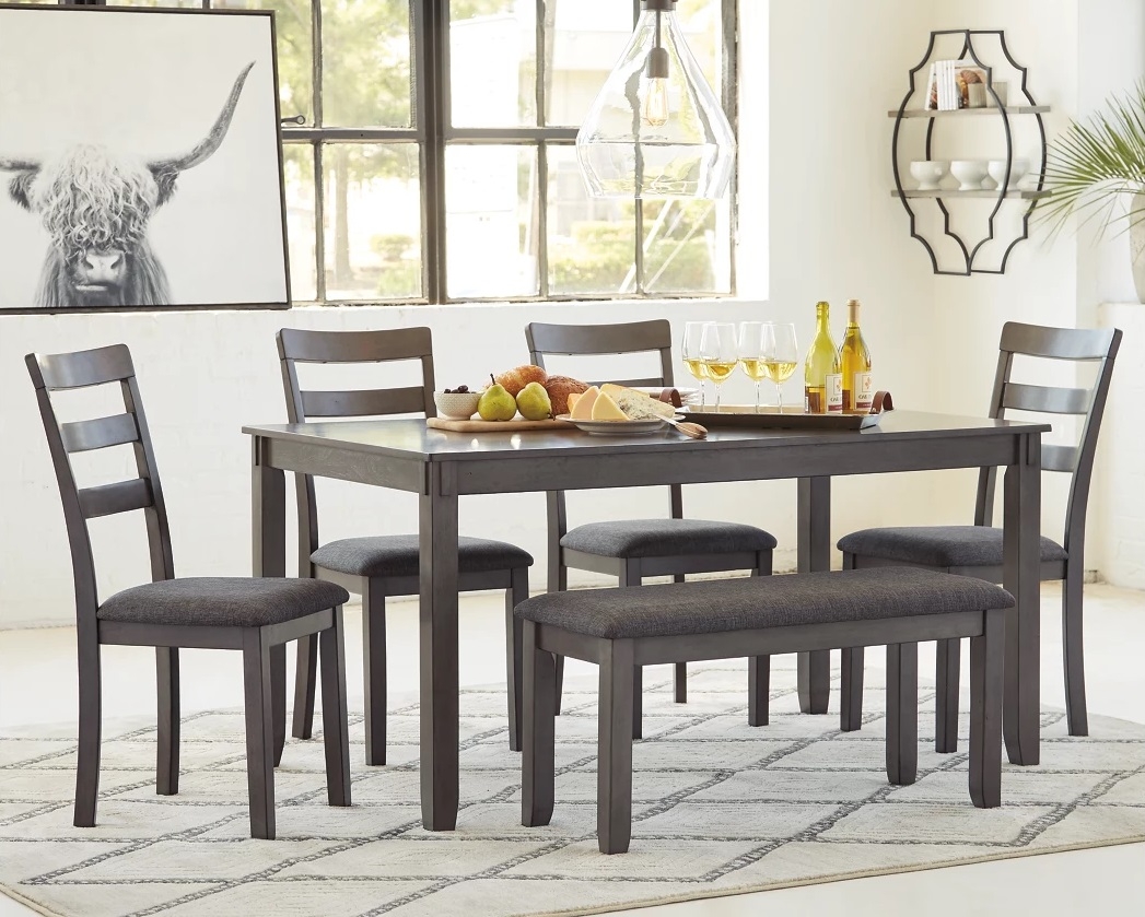 Ashley Bridson 6-Piece Dining Room Set - Thumbnail 2