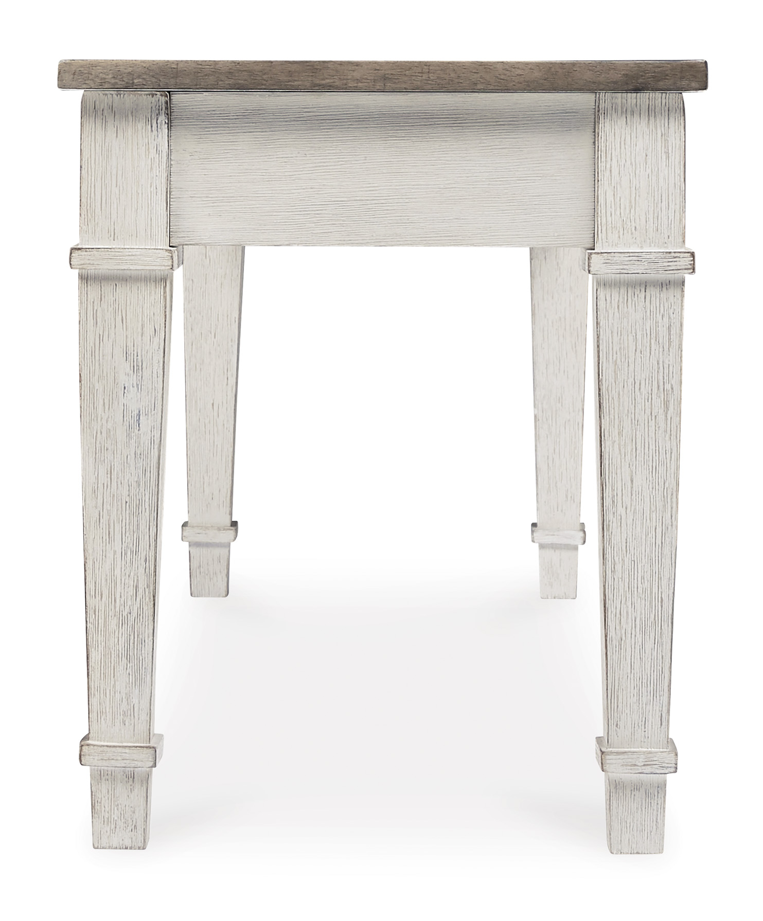 Skempton Rectangular Dining Set - White & Light Brown | Ashley