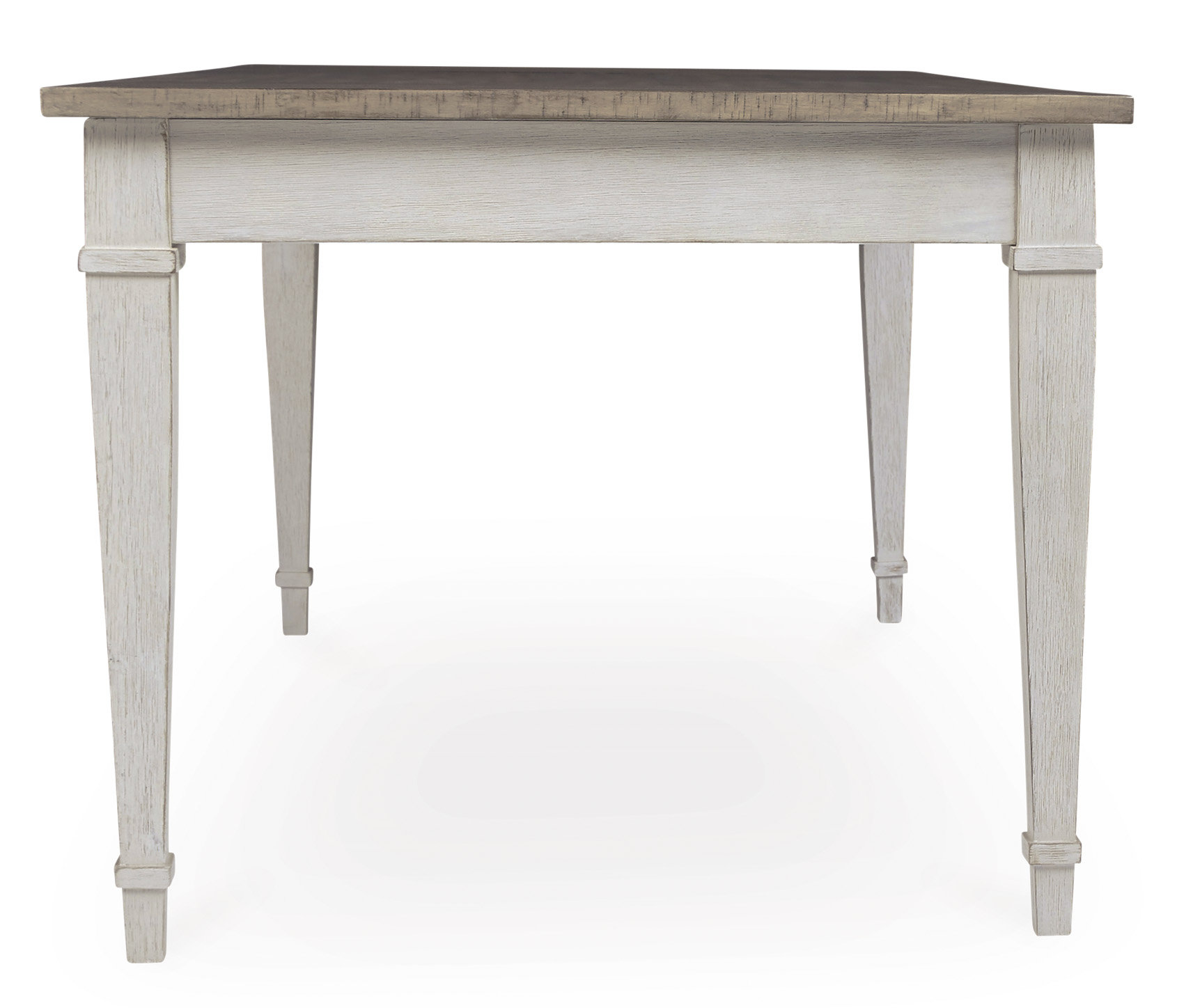Skempton Rectangular Wood Dining Table with Storage | Ashley