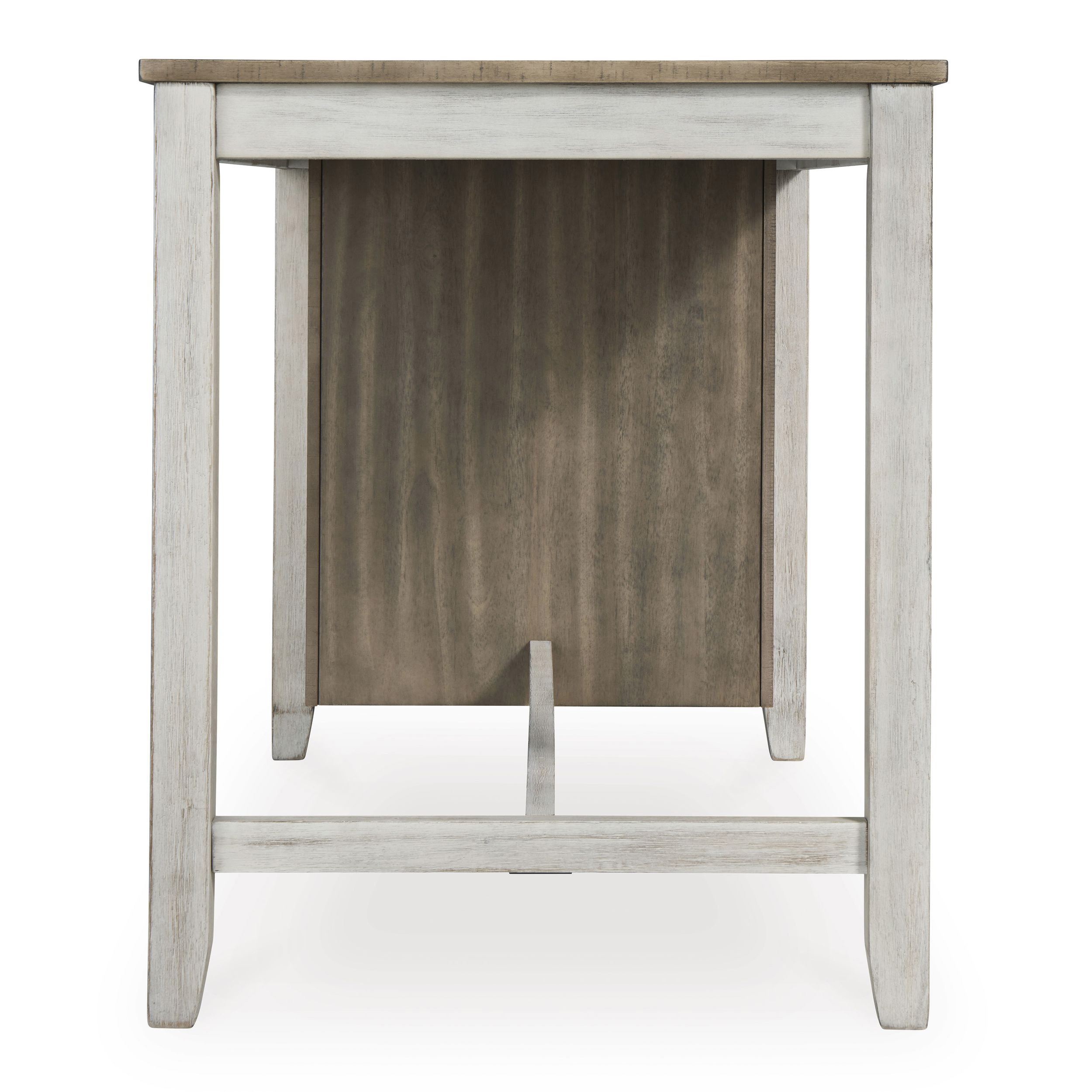 Skempton Counter Height Dining Table with Storage | White