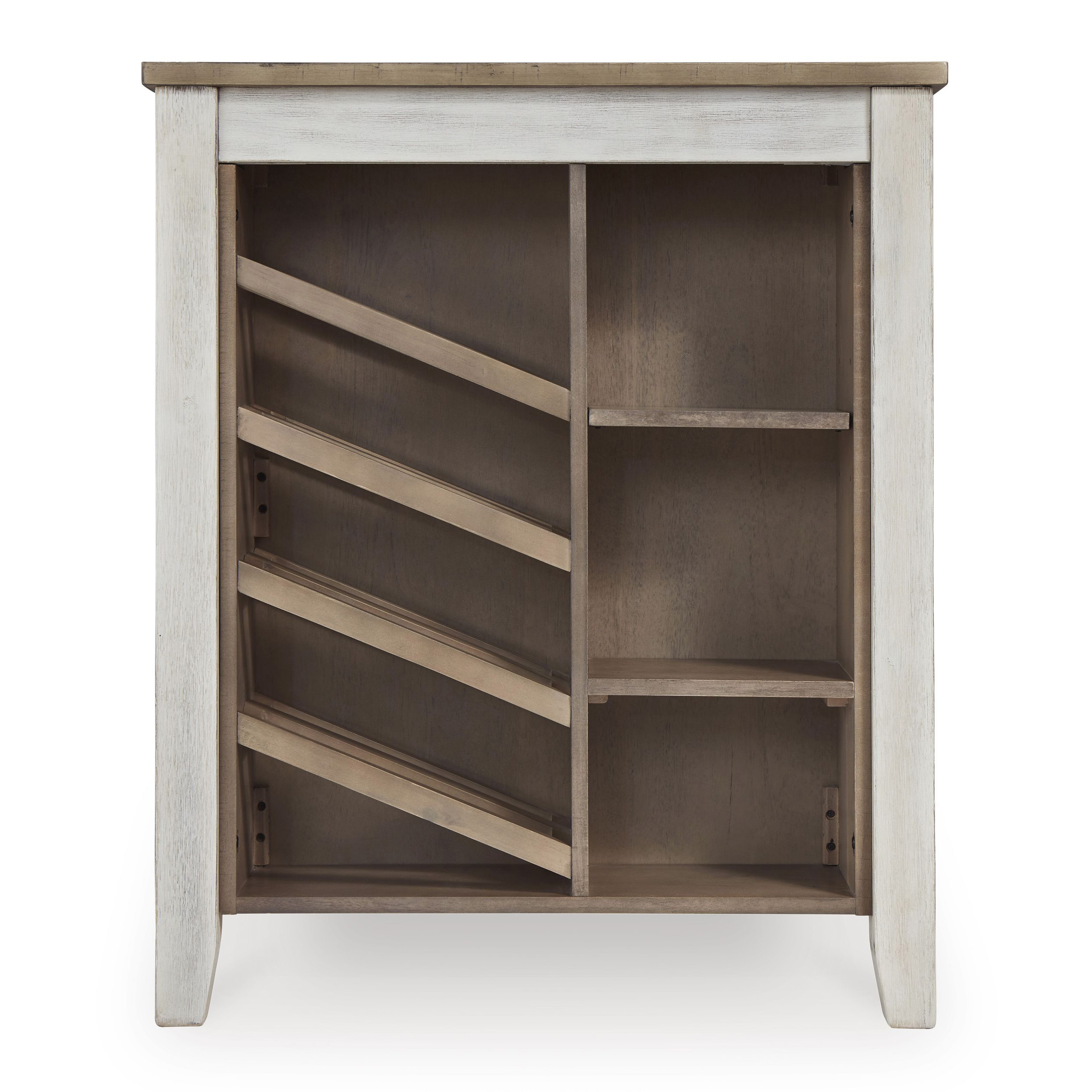 Skempton Counter Height Dining Table with Storage | White