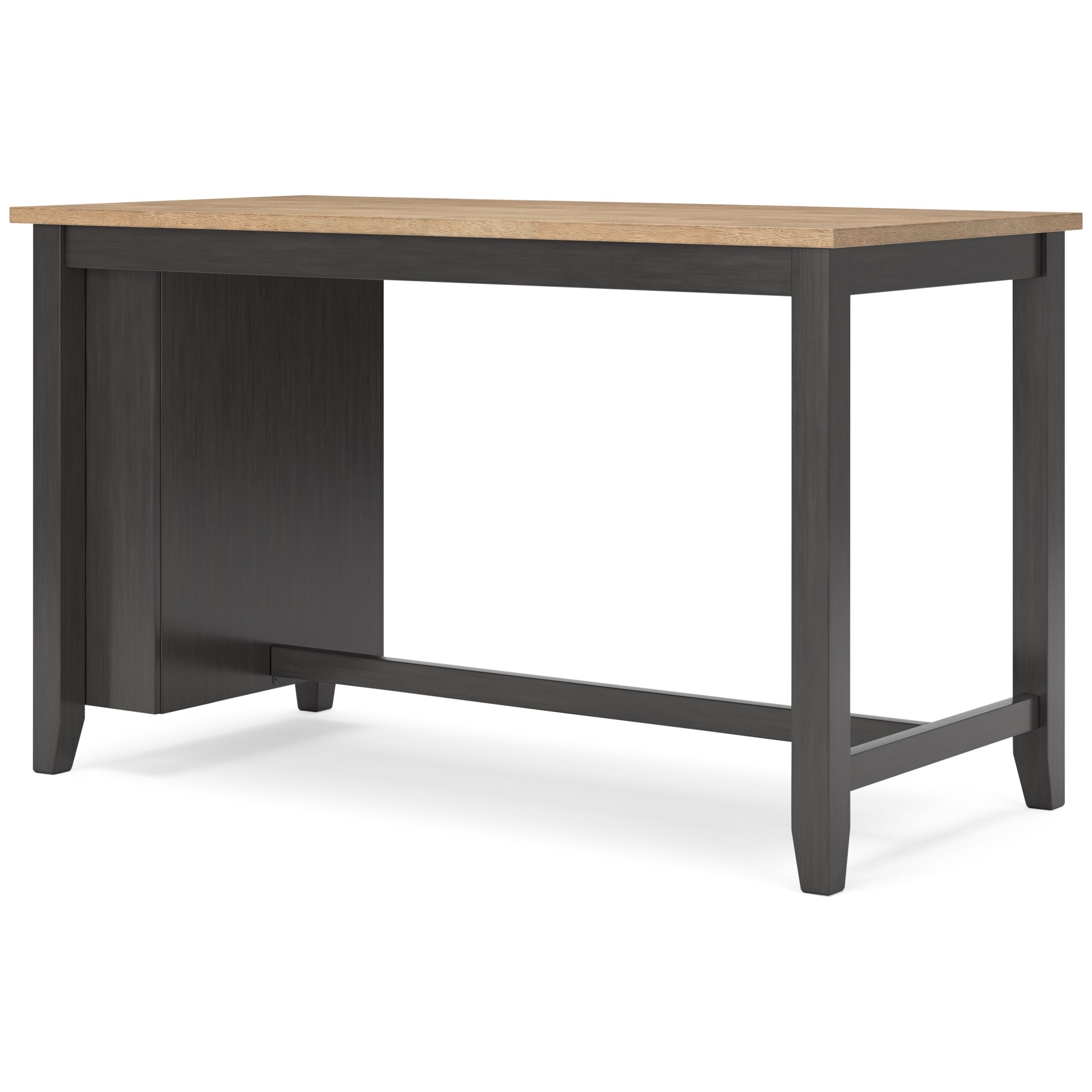 Gesthaven Counter Height Dining Table with Storage | Brown