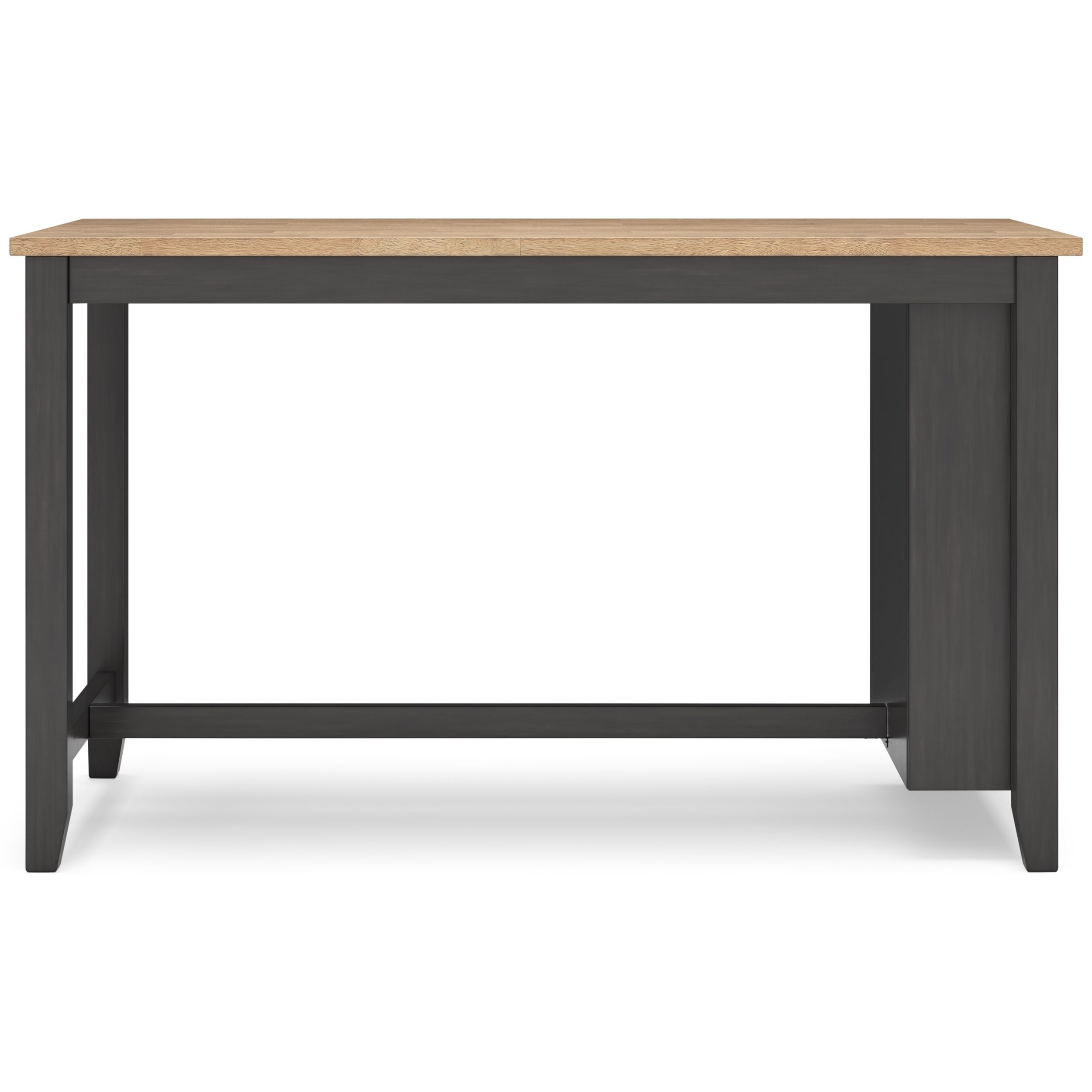 Gesthaven Counter Height Dining Table with Storage | Brown