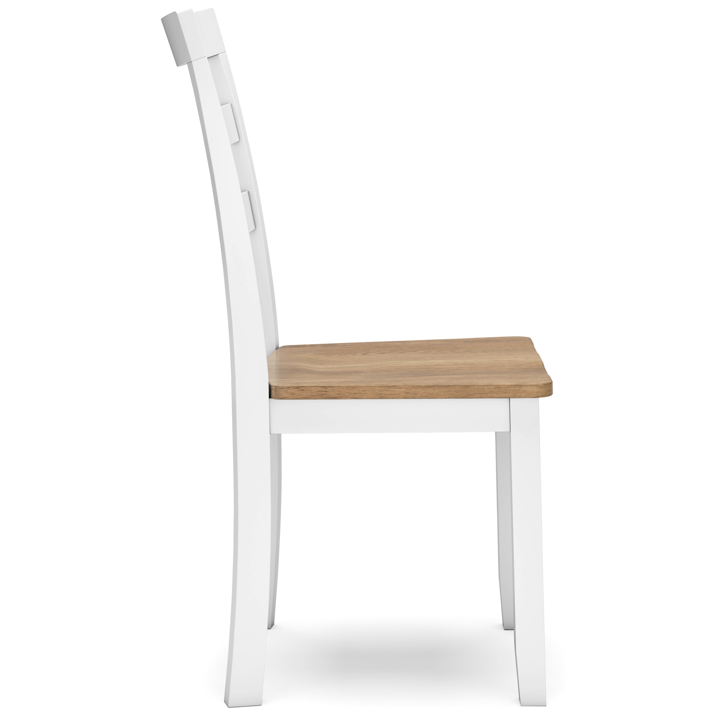 Gesthaven Dining Side Chair | Natural Mango Wood & White