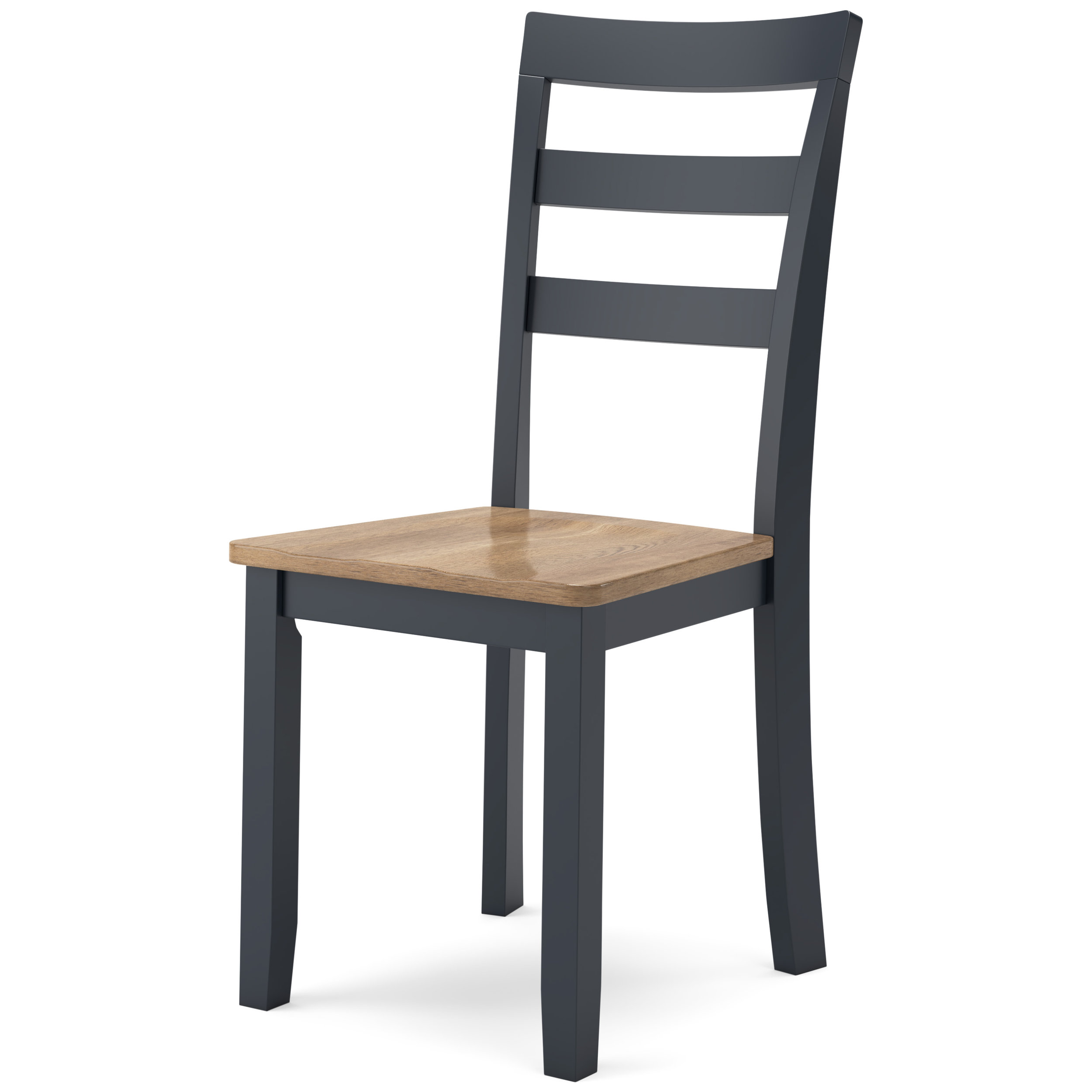 Gesthaven Dining Side Chair | Natural Mango Wood & Blue