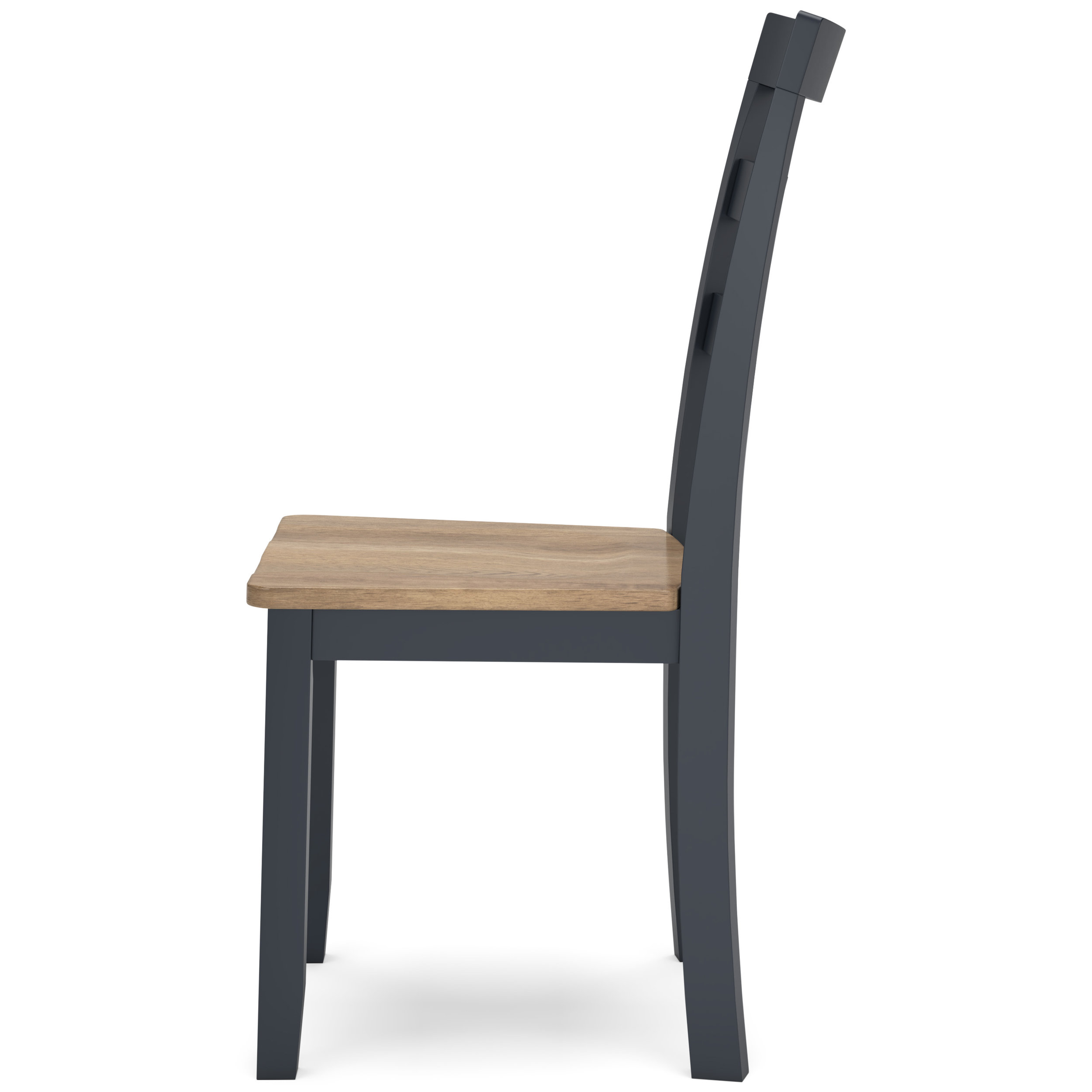 Gesthaven Dining Side Chair | Natural Mango Wood & Blue