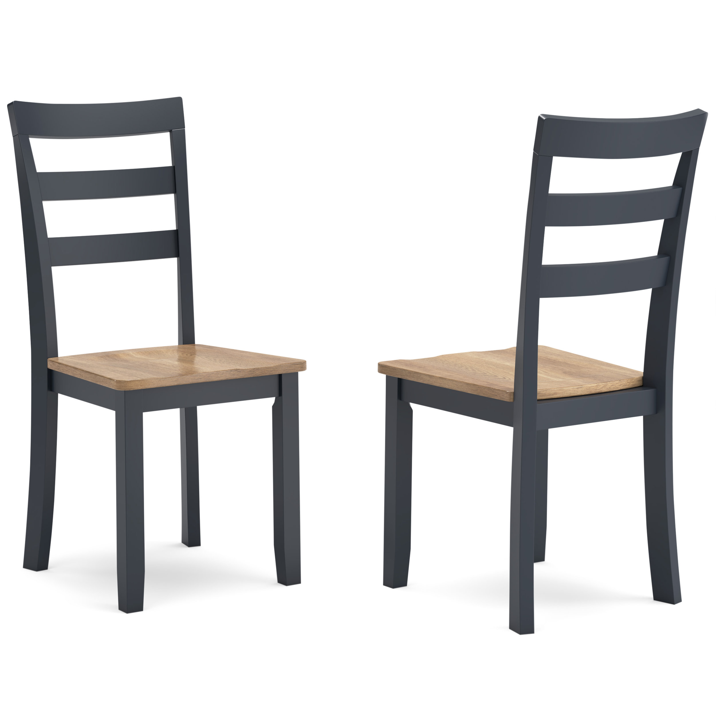 Gesthaven 6-Piece Dining Set - Natural & Blue Table & Bench | Sohomod