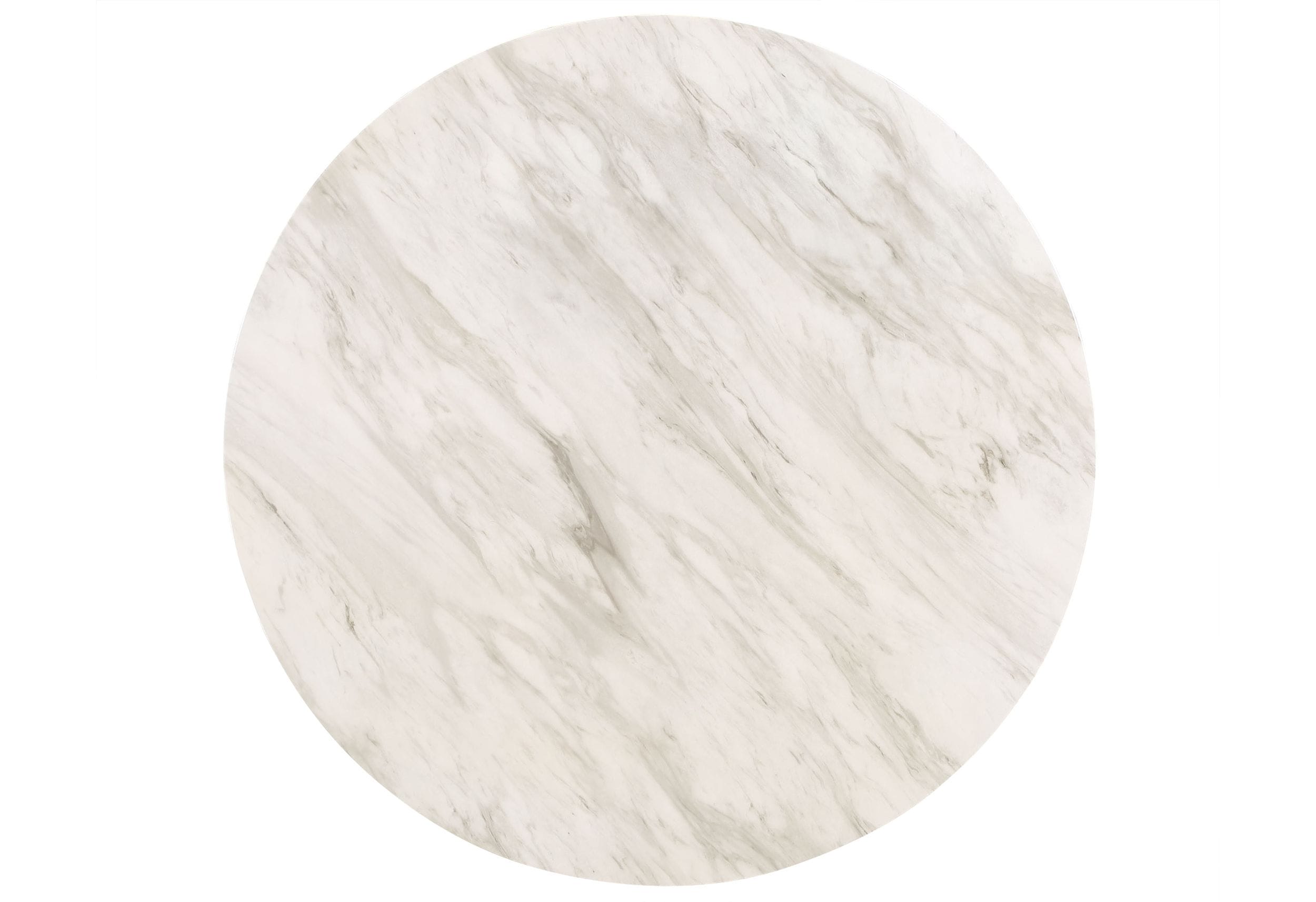 D40011 Marble/Wood Round Bar Table