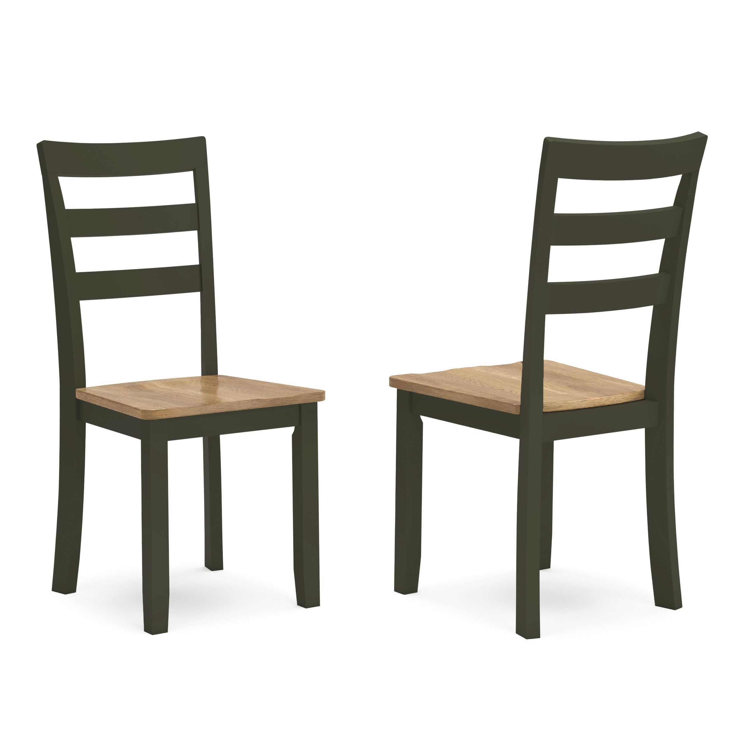 Gesthaven 6-Piece Dining Set - Natural & Green Table & Bench | Sohomod