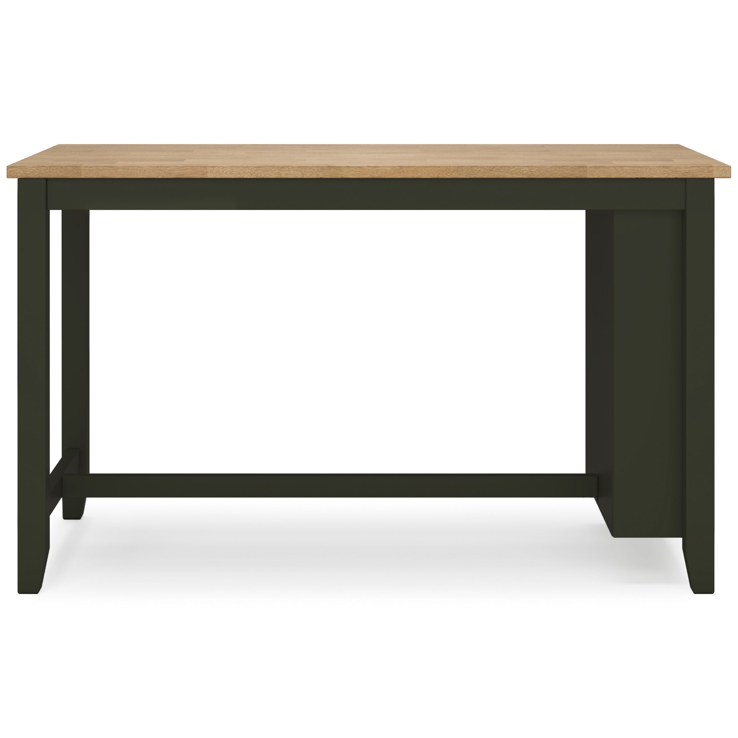 Gesthaven Rectangular Wood Counter Height Table with Storage