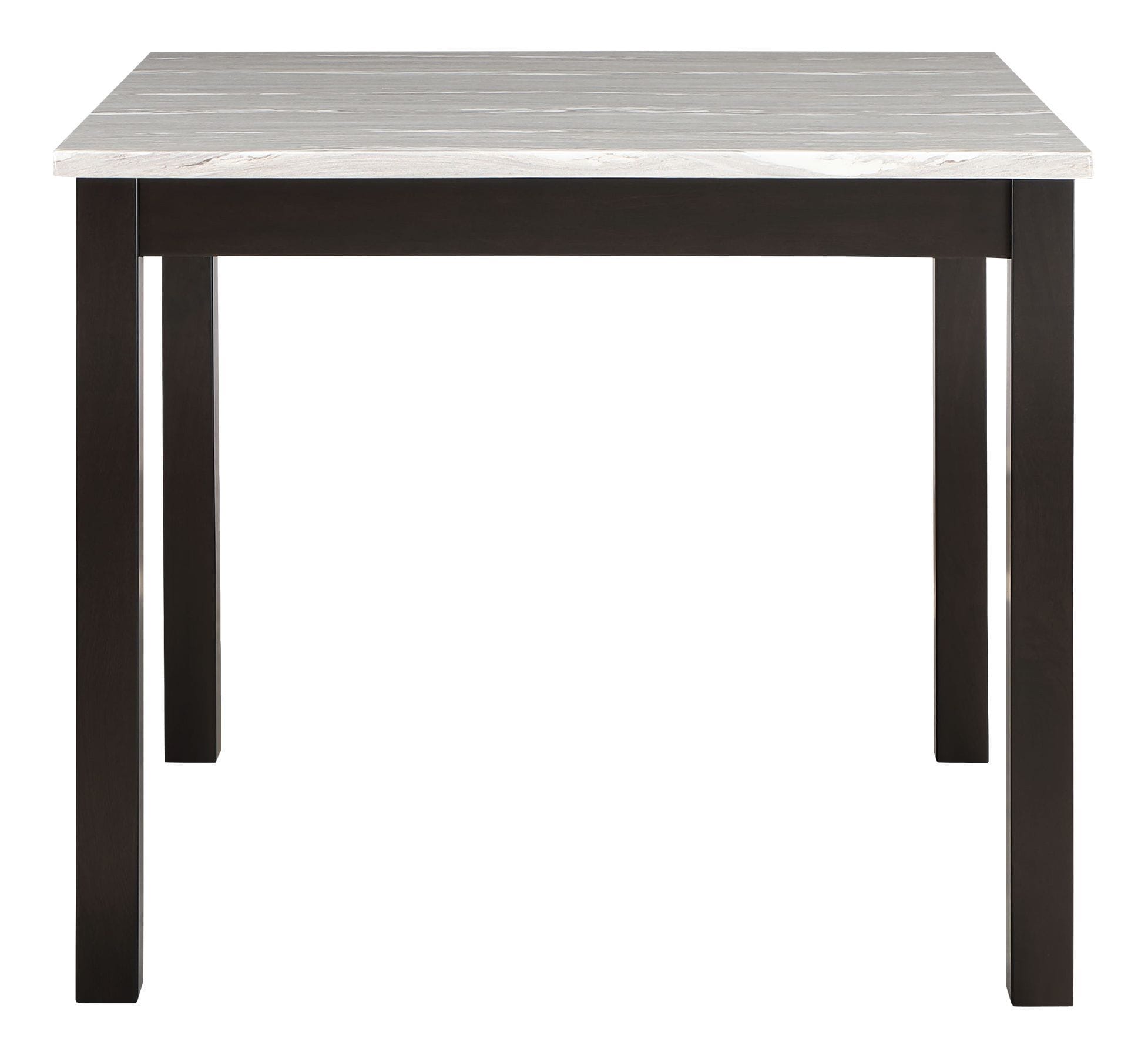 D4052 5-Piece Faux Marble/Wood Dining Bar Set
