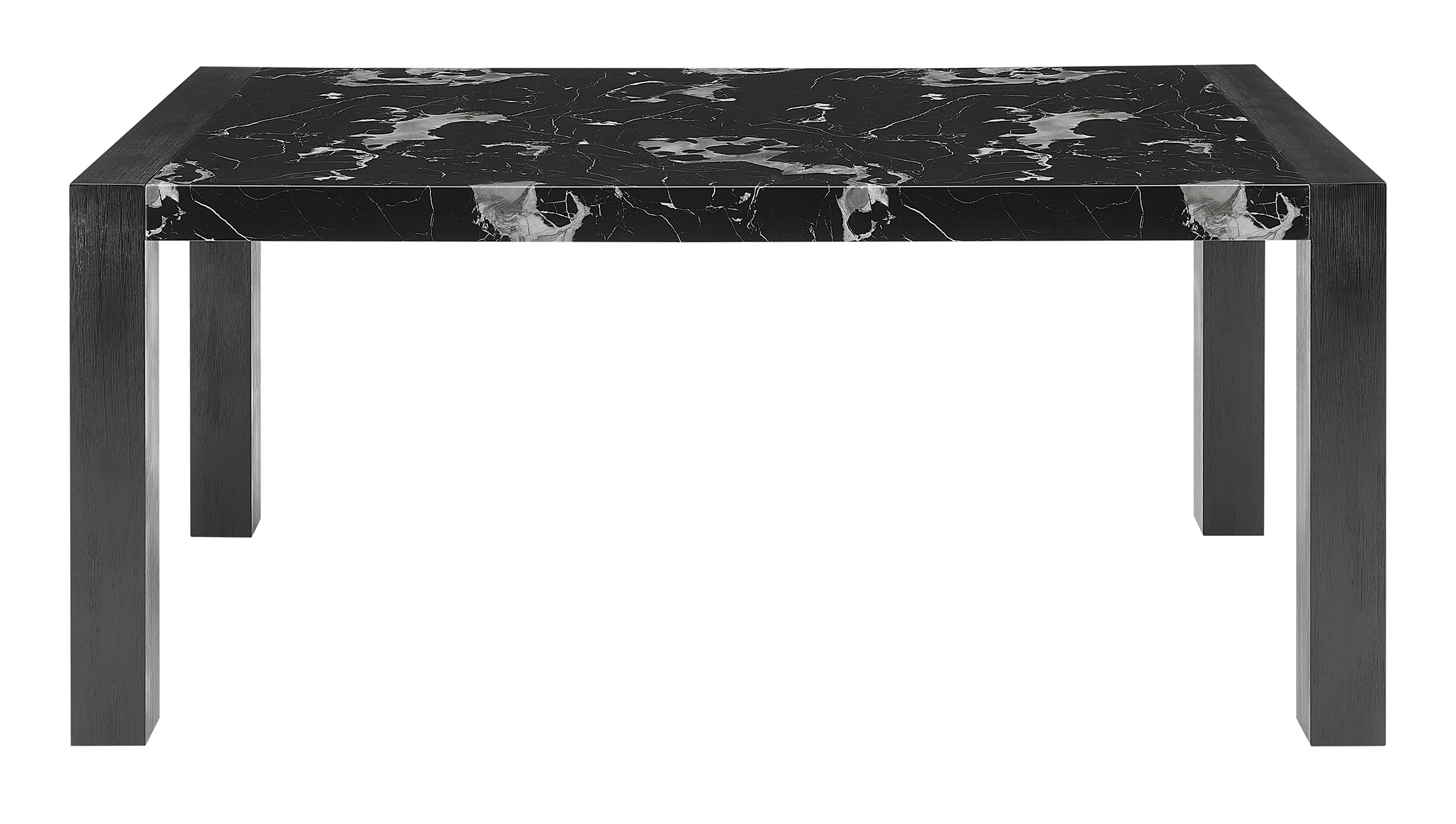 D4088DT Faux Marble Rectangular Dining Table