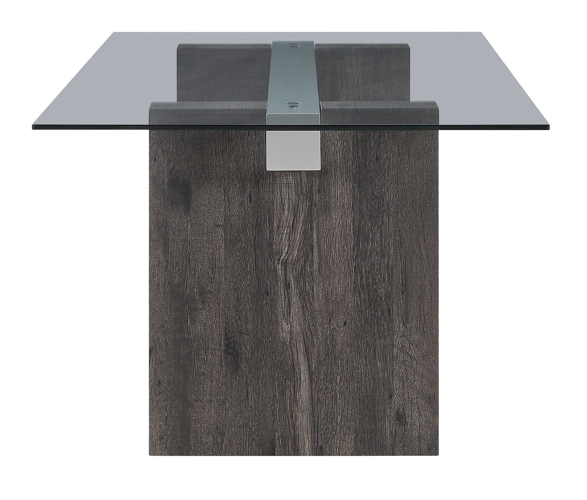 D4238 Glass Top Rectangular Dining Room Set