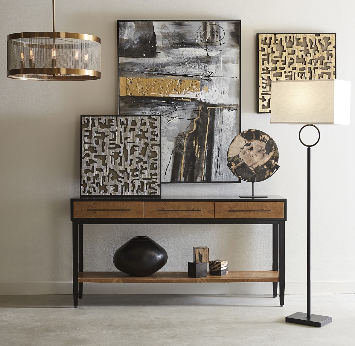 Line in the Sand 8-Light Chandelier