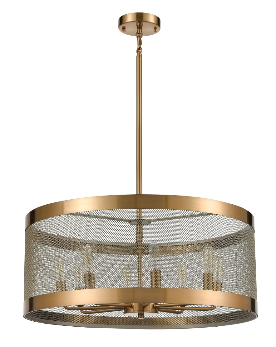 Line in the Sand 8-Light Chandelier