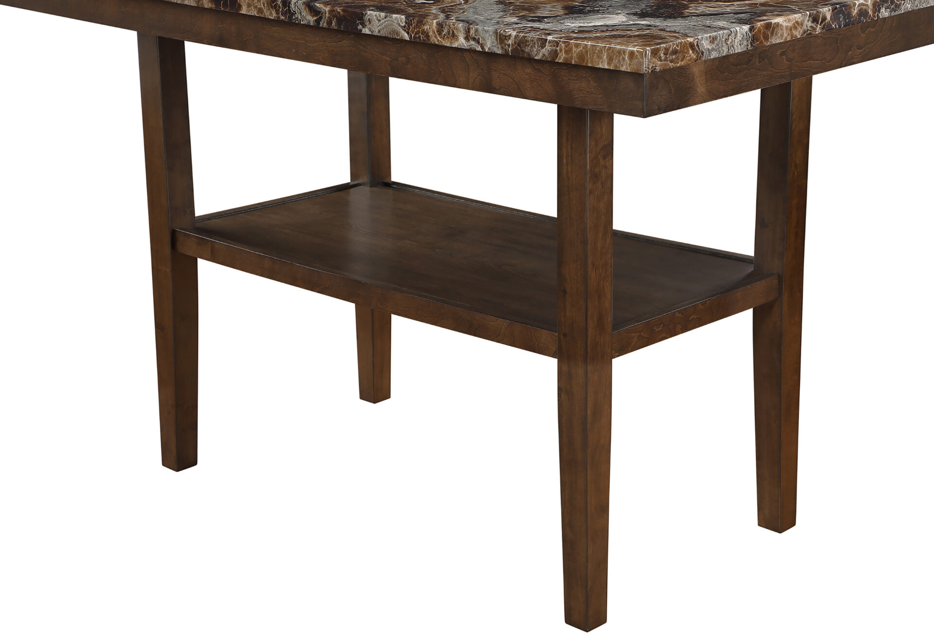D4355 Faux Marble Bar Table Set