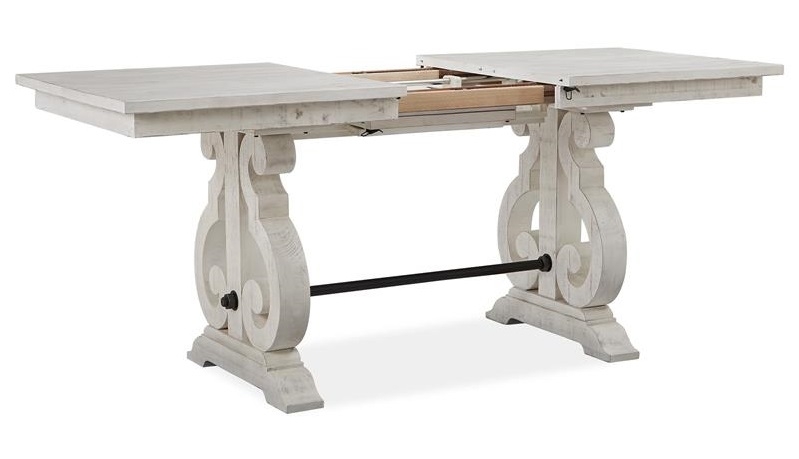 SM Bronwyn Wood Extendable Counter Height Dining Table