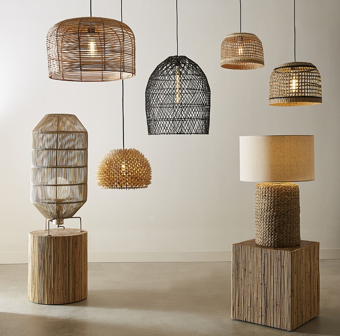 Corsica Outdoor Round LED Floor Lamp