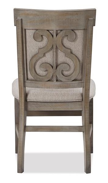 Relaxed Upholstered Dining Side Chair