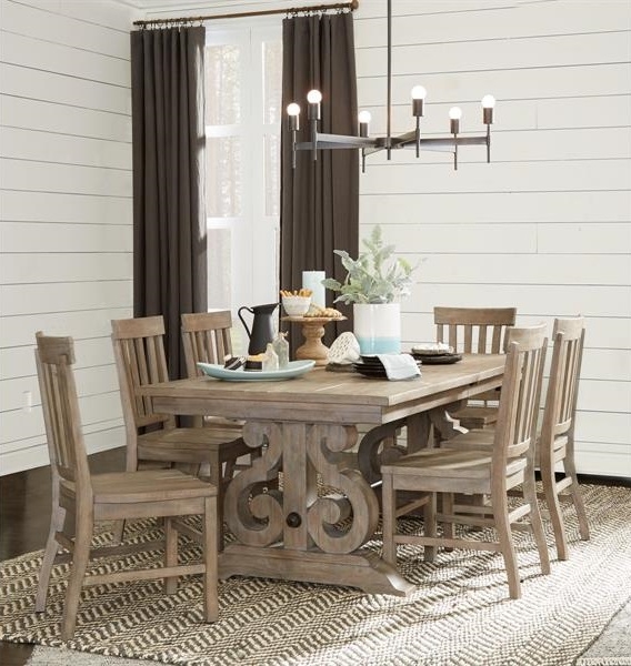 Tinley Park Wood Extendable Dining Room Set