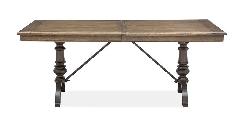 SM Roxbury Manor Wood/Metal Extendable Dining Table