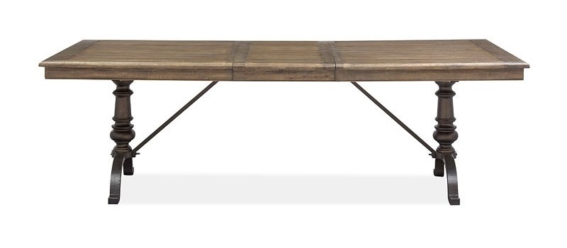 SM Roxbury Manor Wood/Metal Extendable Dining Table