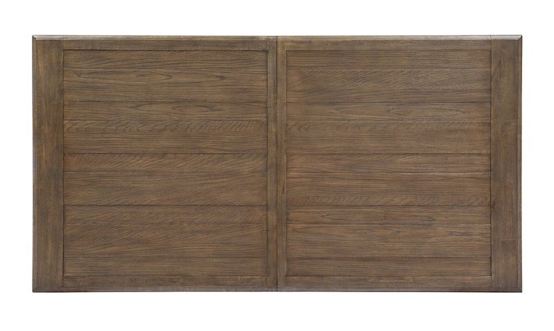 SM Roxbury Manor Wood/Metal Extendable Dining Room Set