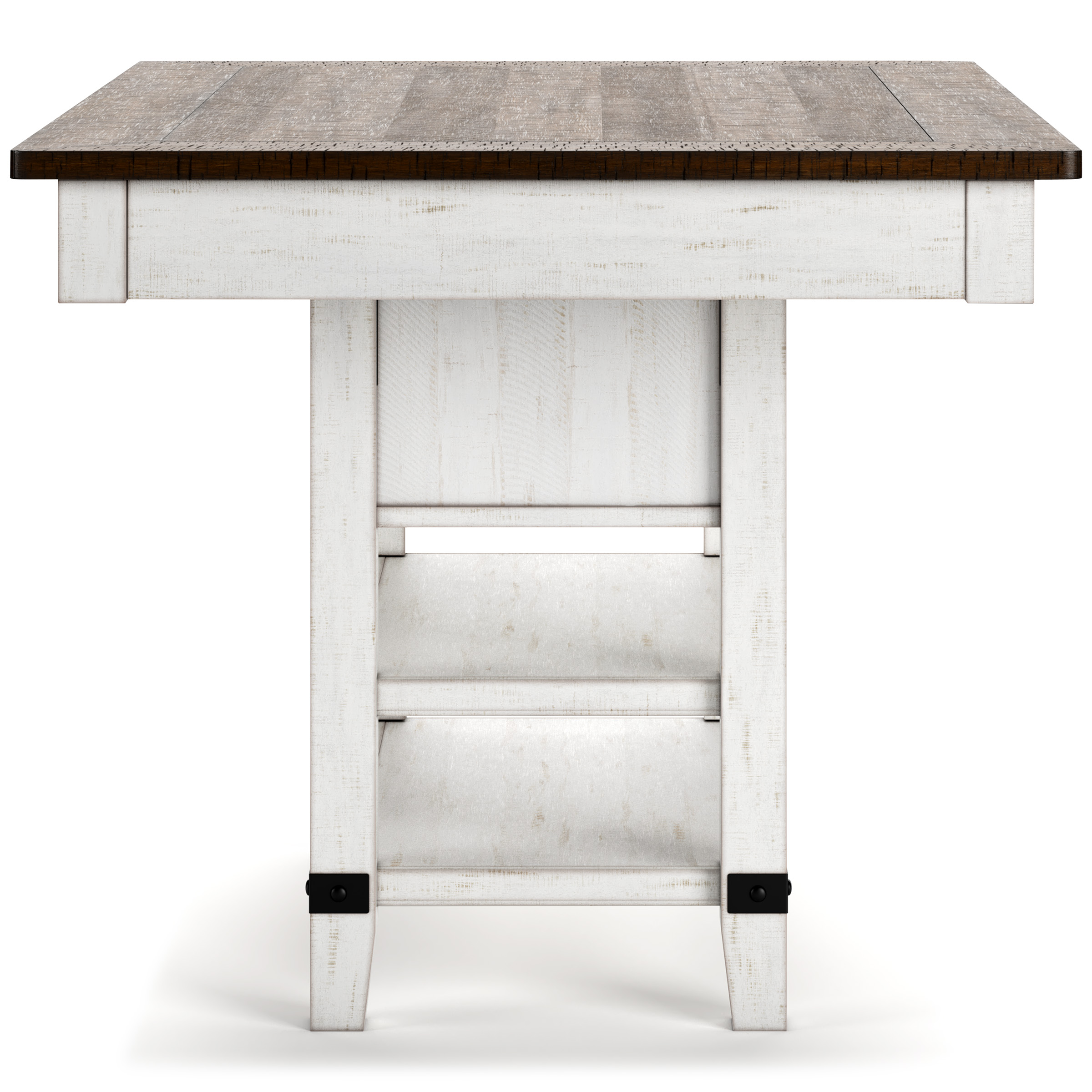 Valebeck Counter Height Dining Table with 4 Drawers | White