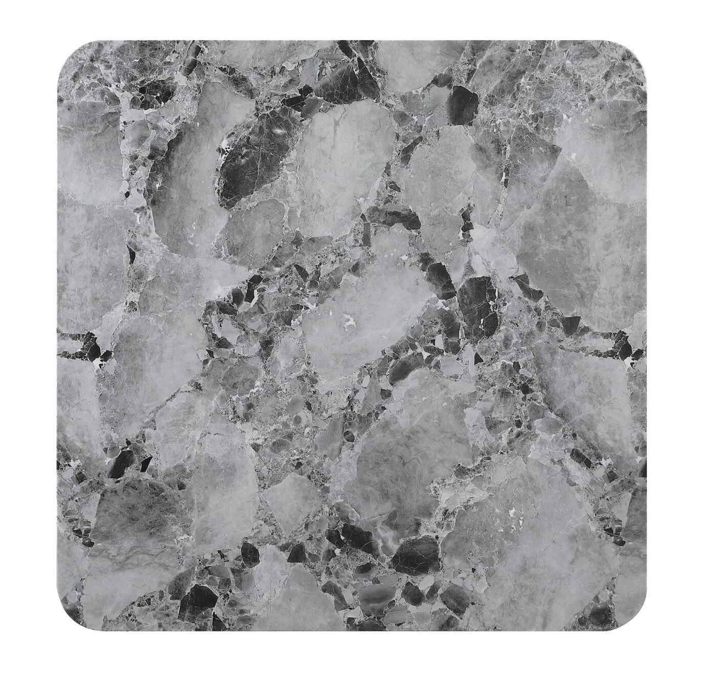 D5473 Faux Marble Square Bar Table