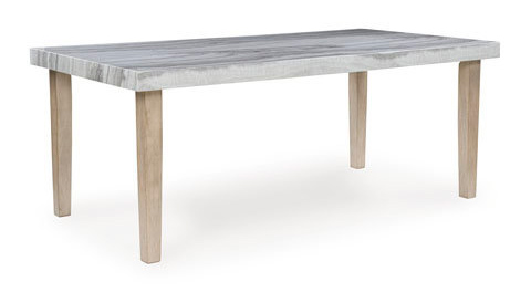 Larawyn Wood Dining Set - Bisque Finish | Ashley Furniture
