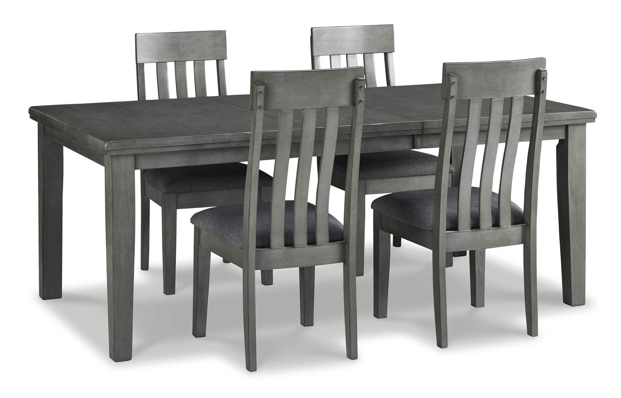 Hallanden Upholstered Dining Side Chair | Two-Tone Gray