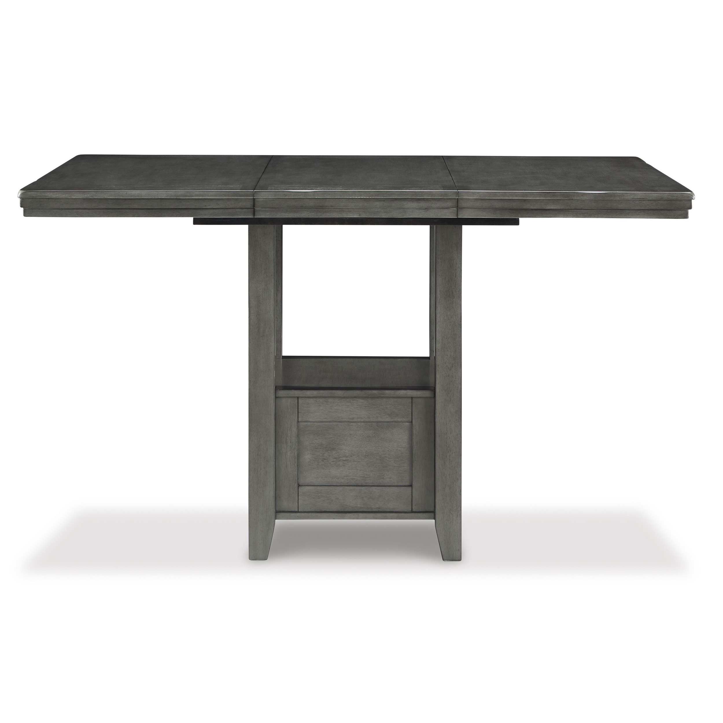 Hallanden Rectangular Wood Extendable Counter Height Dining Table